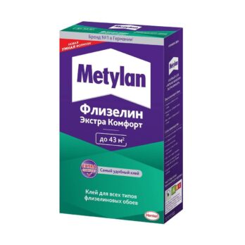 Клей МОМЕНТ метилан обойный флизелин экстра комфорт 300г (Хенкель) 262462