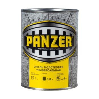 Грунт-эмаль по ржавчине универс. молотковая "PANZERI" античная медь 0,8л 219777