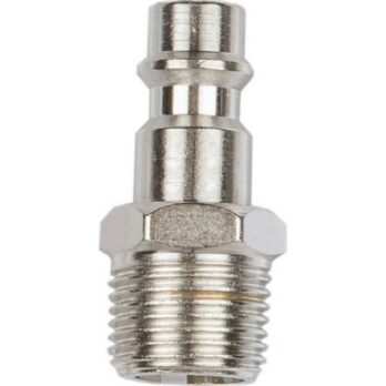 Соединение быстросъем Папа x наруж. резьба 3/8"сталь ЭКО (AS-М/МT38)