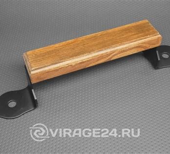 Ручка декоративная мод.8 (340мм) /черный/