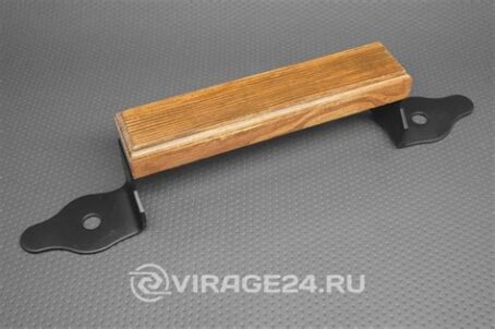 Ручка декоративная мод.8 (340мм) /черный/