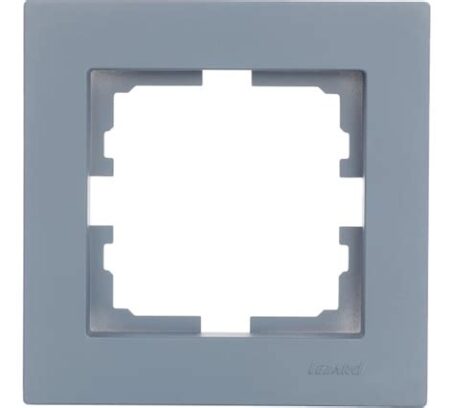 Рамка 1-м горизонт.графит Lezard VESNA 3400-146 66766