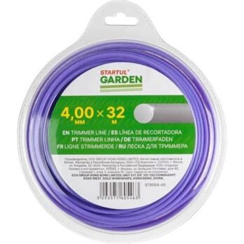 Леска ф 4.0мм х32м кругл. сеч. STARTUL GARDEN 6054-40