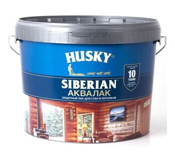 Аквалак 9 литров HUSKY SIBERIAN DEKART