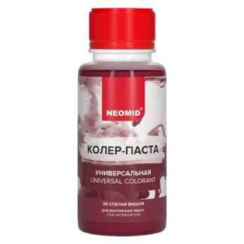 Неомид Колер-паста универсал. №38 СПЕЛАЯ ВИШНЯ 100мл