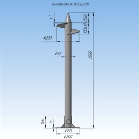 Сваи ВС-57 1,5м