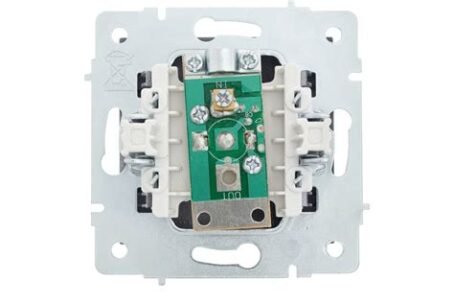Розетка TV Lezard Vesna оконечн. графит 3488-130