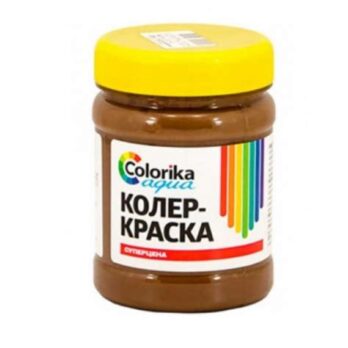 Колер-краска "Colorika Aqua"охра красная 0,3кг 10505