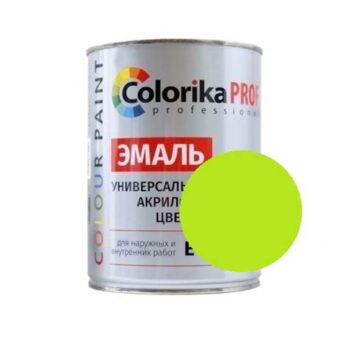 Эмаль "Colorika Prof"акриловая универсальная желтая 0,9л Е-11 10484