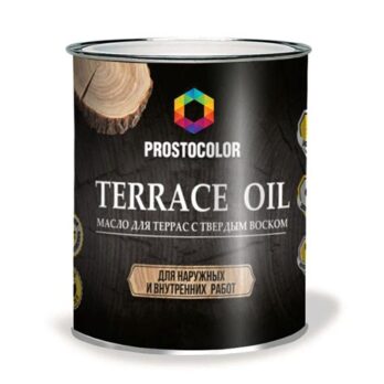 Масло для террас PROSTOCOLOR  БЕЛЫЙ  0,75л 101111