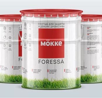 Пропитка алкидная FORESSA  Белый 2,5л МОККЕ