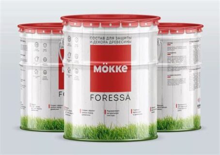 Пропитка алкидная FORESSA  Белый 2,5л МОККЕ