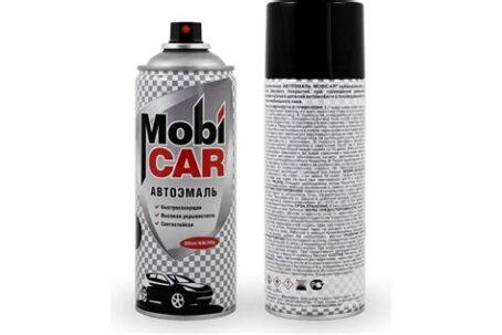 Аэрозольная автоэмаль ModiCAR,520мл,601 черная 0501-601 Dekart