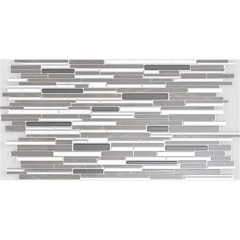 Панель стеновая декорат. ПВХ Грейс 600х1000 Камень Графит