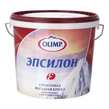 Краска акрил.структур.фасадная 5л OLIMP ЭПСИЛОН 12064 DEKART
