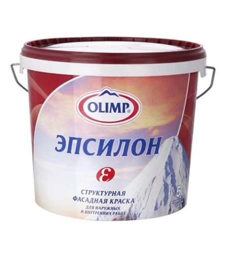 Краска акрил.структур.фасадная 5л OLIMP ЭПСИЛОН 12064 DEKART