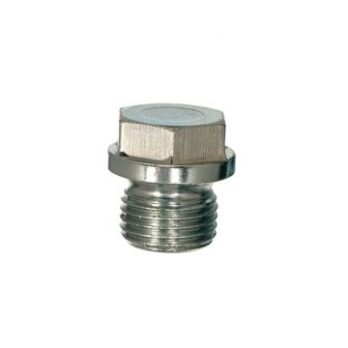 Пробка резьбовая с шестигр/гл. и фланцем DIN910 А2 M 16X1,5