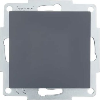 Выключатель 1-кл графит Lezard VESNA 3488-100  66760