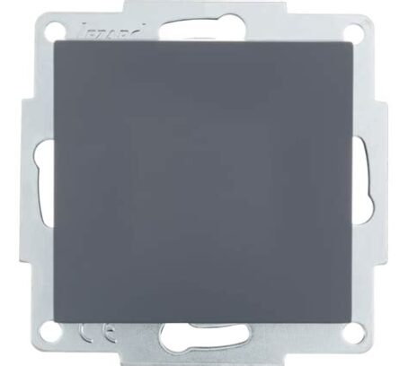 Выключатель 1-кл графит Lezard VESNA 3488-100  66760