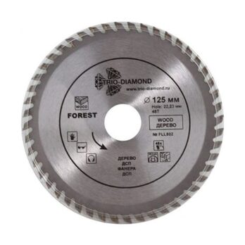 Диск пильный TRIO-DIAMOND  Forest Long Life 125*48Т*22,2мм FLL802