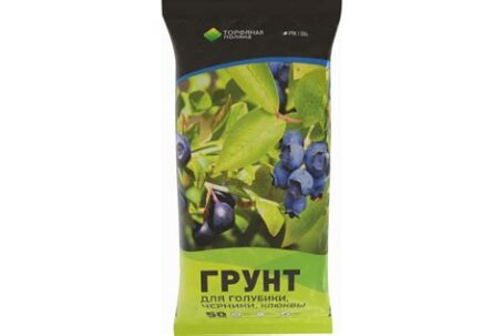 Почвогрунт для Голубика, Брусника, Клюква "Торфяная поляна" 50л  (60)