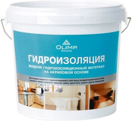 Гидроизоляция жидкая 1кг. OLIMP 13843 DEKART 26931