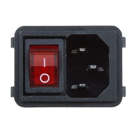 Выключатель-автомат клавишн. 250V 10А (4c) RESET-OFF красный с подсветкой (RS-2-R15) REXANT 362620