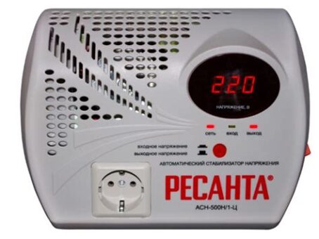 Стабилизатор АСН 1 500 Н/1-Ц Ресанта Lux