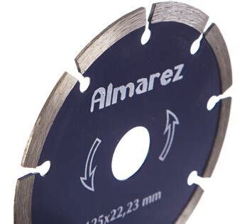 Диск отрезной алмазный  125х22,23мм  Almarez Турбо 301125