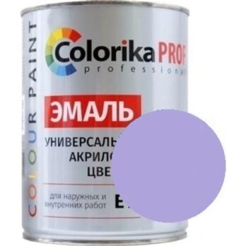 Эмаль "Colorika Prof"акриловая универсальная сиреневая 0, 9л Е-11 10492