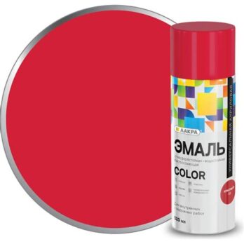 Эмаль аэрозоль ЛАКРА Color Красный 23, 11877 8300174