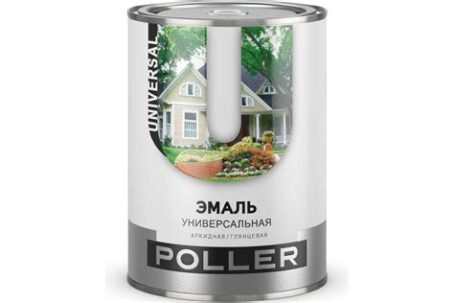 Эмаль "POLLER" алкидная желтая 2л 240963