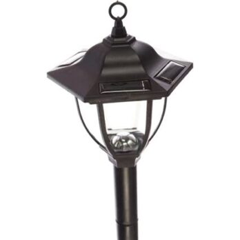 Фонарь садовый на солнечной батарее 27см,5W, 1,2V 1LED (в ассорт.) 7322829