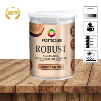 Масло для столешниц и мебели ROBUST PROSTOCOLOR  БЕСЦВЕТНЫЙ  0,75л 101053