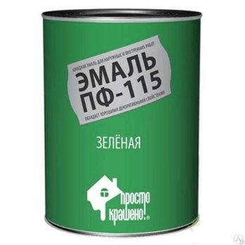 Эмаль ПФ-115 "Colorika" ярко-зеленая 6,0кг