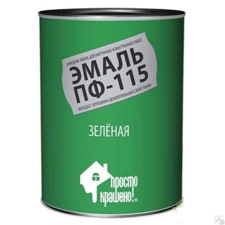 Эмаль ПФ-115 "Colorika" ярко-зеленая 6,0кг