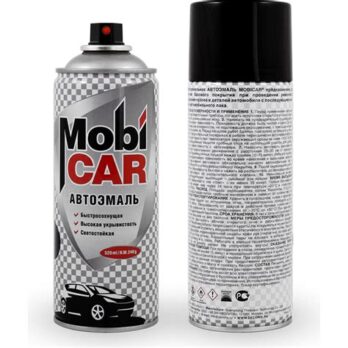 Аэрозольная автоэмаль ModiCAR,520мл,000 черная матовая 0501-000 Dekart