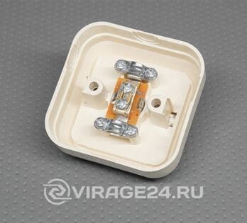 Розетка SIVA USTU крем. TV прох 45207