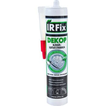 Клей жидкие гвозди белый 310мл, IRFix DECOR 00281 20014 (0975)