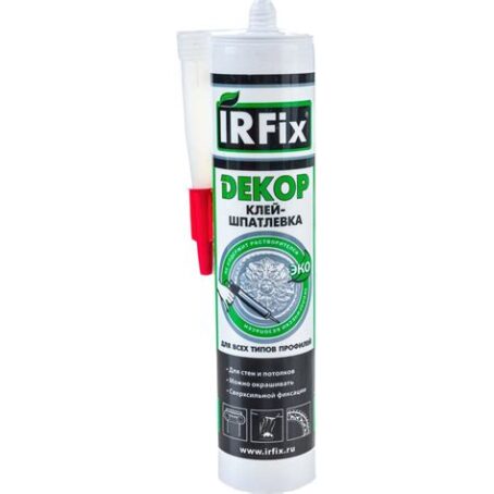 Клей жидкие гвозди белый 310мл, IRFix DECOR 00281 20014 (0975)
