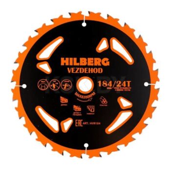Диск пильный Hilberg Vezdehod 184*16*40T*7  HV188