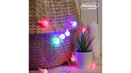 Гирлянда "Нить" 3,8м с насадками,"Колибри" 10LED, 1реж.солнечная батарея 7911909