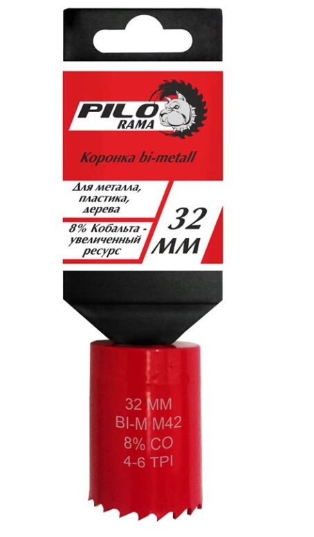 Коронка Bi -Metall 68мм Pilorama