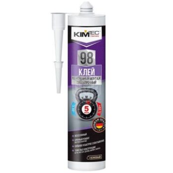 Жидкие гвозди "KIM TEC" 98" мгновенный монтаж 280мл 03-01-98Н