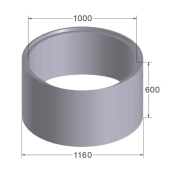 Кольцо стеновое КС 10-6 замок