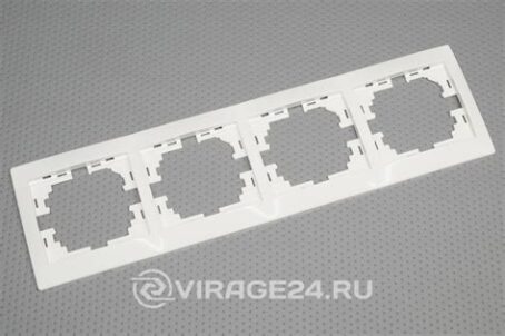 Рамка 4-м Мира гориз. бел. 701-0200-149