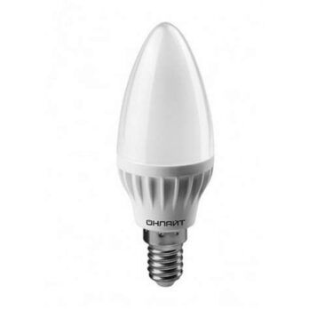 Лампа Онлайт LED С37 12w/3к E27  90057