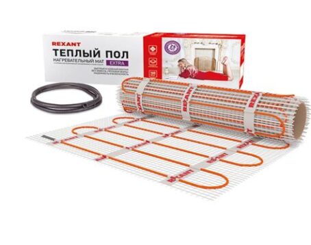Комплект Теплый пол (мат) REXANT 51-0507-2 (3,5м2 525w) 47912