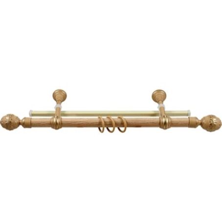 Карниз "Валанс" 1,6 Ясный дуб 2-х ряд. 5136
