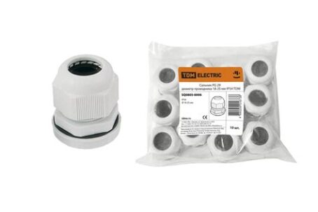 Сальник PG 29, D проводника  18-25мм IP54 TDM 805-0006